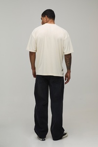 Camiseta Personalizada para Hombre con Serigrafía, Diseño Gráfico OEM, Manga Corta, Estilo Urbano, Cuello Redondo, Prenda de Moda Informal - Product Image 5