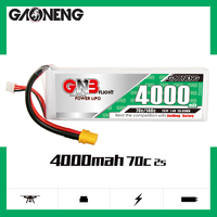 بطارية ليثيوم بوليمر GNB GAONENG 4000 مللي أمبير 2S 7.4 فولت 70C 140C XT60 عالية الأداء للطائرات بدون طيار وسباقات FPV