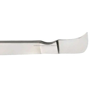 Espátula Reiner para Yeso, Mango Metálico Manual, Hoja Curva de 7 Pulgadas, Acero Inoxidable, Instrumento Quirúrgico Reutilizable para Remoción de Yeso Ortopédico - Product Image 5