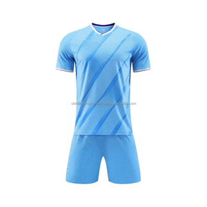ชุดยูนิฟอร์มฟุตบอลผู้ชายแขนสั้น2024เซตชุดเล่นฟุตบอลเสื้อเจอร์ซีย์ออกแบบได้เอง - Product Image 5