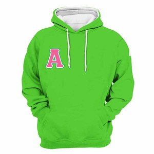 Sweat à capuche Omega Greek Apparel avec patch brodé personnalisé, en polaire premium, pour fraternité, vente en gros Alpha |   Kapa |   Alpha - Product Image 1