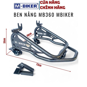 Support de réparation arrière classique MBIKER pour motos de grande cylindrée, acier thermolaqué, Vietnam, garantie 1 an, 70x47x32 - Product Image 4