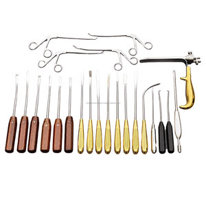 Ensemble d'instruments chirurgicaux endoscopiques en acier inoxydable WORLD PRECISION SURGICAL pour lifting facial, kit d'instruments chirurgicaux pour la chirurgie plastique ORL - Product Image 1