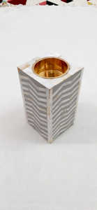 Artisanat de luxe Incrustation d'os Incrustation de nacre Mubkhar Brûleur d'encens et diffuseur d'aromathérapie pour cadeaux - Product Image 5