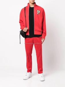 Chaqueta Universitaria de Invierno 2026, Modelo Nuevo, Ecológica, de Poliéster y Elastano, para Hombre, Venta al por Mayor, Bordado Personalizado, Color Rojo Claro - Product Image 3