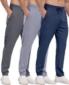 Fashionwear Men's Mid Waist Eco-Friendly Waterproof Fleece <b>Jogger</b> Pants with <b>Zip</b> <b>Pocket</b> Casual Sweatpants - Product Image 1