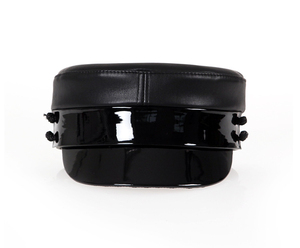 OEM Custom Logo Fiddler <b>Cap</b> Private Label Embroidery Flat Top Hat Customized Brand Print Fiddler <b>Cap</b> Blank <b>Vintage</b> Sailor <b>Cap</b> - Product Image 4