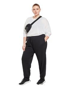 Automne hiver pantalons décontractés femmes pantalons chauds femmes joggeurs en couleur noire - Product Image 1