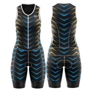 Tenues de cyclisme personnalisées pour femmes, légères, respirantes, anti-transpiration, séchage rapide, écologiques, extensibles dans quatre directions, grandes tailles - Product Image 1