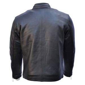 Veste en cuir pour homme, sur mesure OEM, haute qualité, best-seller, veste en cuir pour moto pour homme, fabriquée par Wings Traders - Product Image 6