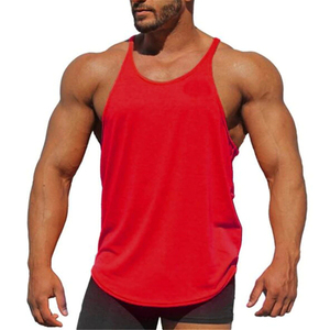 Men's <b>Vintage</b> O-Neck Gym <b>Tank</b> <b>Top</b> Premium Quality Cotton Spandex Custom Logo Casual Summer Eco-Friendly Breathable Quick Dry - Product Image 5