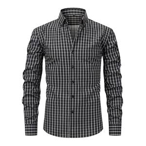Chemise verte à manches longues pour homme, grande taille, respirante, écologique, à séchage rapide, avec motif imprimé photo, tricotée, décontractée - Product Image 6