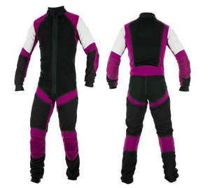 Traje de Paracaidismo Color Block con Cremallera Completa, Mono de Salto con Paracaídas, Ropa de Entrenamiento a Prueba de Viento - Product Image 2