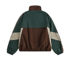 New Lightweight Windbreaker <b>Jacket</b> <b>Men</b> Zip Up Outdoor Activities <b>Cycling</b> Running Windbreaker <b>Jacket</b> Breathable Color Block - Product Image 1