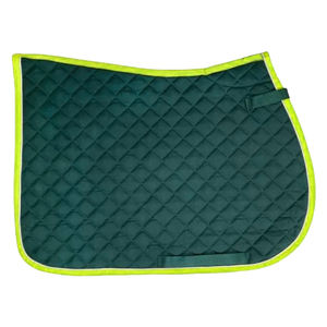 Sous-selles personnalisées 100% coton, sous-selles anglaises pour chevaux avec doublure respirante et absorbante, OEM - Product Image 4