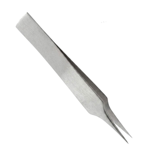 Stainless Steel Pointed Tip <b>Eyebrow</b> Tweezers Precision <b>Hair</b> <b>Removal</b> Tool Durable Beauty Care Equipment Made in Pakistan - Product Image 3