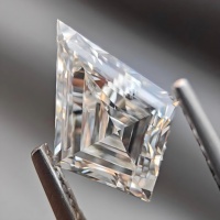 RCK Global 0.5-2ct Solitaire allongé taille cerf-volant F VVS CVD synthétique cultivé en laboratoire 7-12mm pour la fabrication de bijoux, design unique