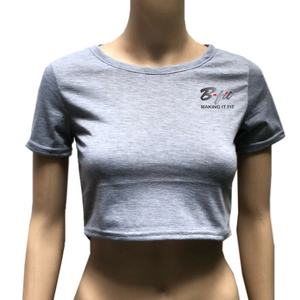 Custom Printed Logo <b>Women</b> Crop Tee <b>T</b> <b>Shirt</b> High Quality Casual <b>Sport</b> <b>Women</b> Crop Tops - Product Image 6