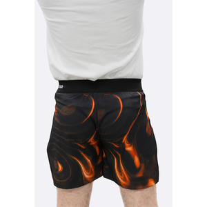 กางเกงชอร์ตยิวยิตสูต่อสู้ MMA แบบมีโลโก้สีม่วงสั่งทำพิเศษ - โพลีเอสเตอร์/คอตตอน แห้งเร็ว ระบายอากาศได้ดี ทรงเข้ารูป - Product Image 5