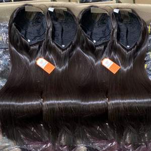 Pelucas de Encaje Frontal HD al por Mayor, Densidad 180%-250%, Cabello Vietnamita Virgen para Mujeres Negras, Larga Duración - Product Image 1