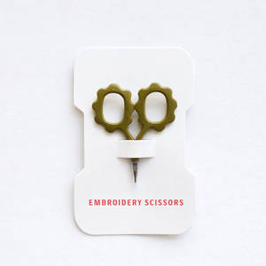 Mini tijeras de bordado con diseño de girasol, hechas de acero inoxidable de alta calidad, con punta de precisión afilada para coser, manualidades y cortar hilo. - Product Image 1