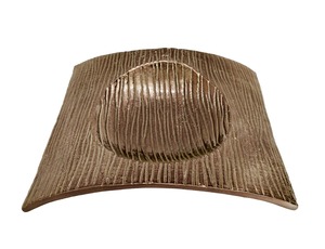 Modern Gold Leaf Aluminium <b>Decorative</b> Tray Irregular Shape Serving Plate Handcrafted for Home Hotel Kitchen Wedding <b>Retirement</b> - Product Image 6