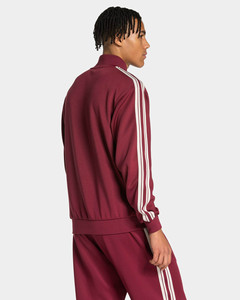 Ensemble de survêtement 2 pièces pour homme, personnalisé, bordeaux, avec sweat à capuche zippé et pantalon de jogging à rayures, respirant, vêtements de sport - Product Image 4