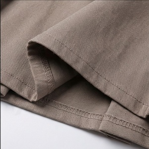 Jupe plissée mini pour femme, couleur unie, taille élastique, respirante, en polyester, à porter en toutes saisons - Product Image 6