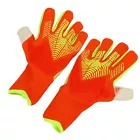 Guantes de Portero de Fútbol Transpirables con Cierre de Velcro, Palma de Cuero Antideslizante, Protección Impermeable para Dedos y Pulgar, Unisex, para Entrenamiento - Product Image 4
