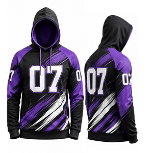 Sweat-shirts à capuche de sport sublimés pour hommes, personnalisés, pour l'entraînement, la gym, les équipes, la remise en forme, vente en gros - Product Image 6