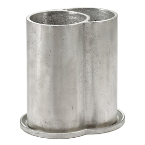 Seau à glace en métal à double paroi, design industriel rond, refroidisseur de boissons pour la maison et l'hôtel, ensemble de bouteilles à vin - Product Image 1