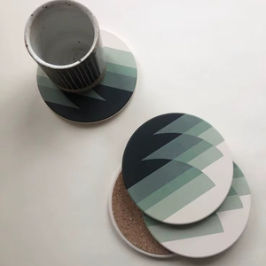 Decorative Wood <b>Coaster</b> Set Handmade Eco-Friendly <b>Drink</b> <b>Coasters</b> for Dining Table and Kitchen From India - Product Image 1