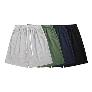 Pantalones Cortos Casuales de Algodón para Hombre, Estilo Diario de Verano, Personalizables con Marca, Alta Calidad, Duraderos, Transpirables, con Cierre de Cordón - Product Image 1