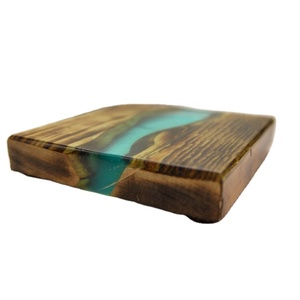 Posavasos personalizado de alta calidad Posavasos de resina Marina Resina de alta calidad personalizable para usos domésticos y de oficina - Product Image 1