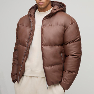 High quality bubble jacket men stylish winter puffer coat wholesale custom logo fashion supplier new arrive 2026 - Product Image 1