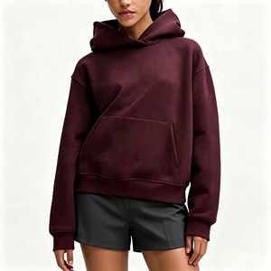 Women's Oversized Hoodie <b>Leopard</b> Star Applique Back <b>Print</b> Cotton Knitted <b>Sweatshirt</b> Autumn Style Regular Fit - Product Image 2