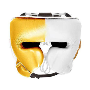 Último Diseño, Más Vendido, Set de Boxeo Personalizado, Cuero Genuino, Color Blanco y Dorado, Kit Completo para Entrenamiento de Boxeo - Product Image 3