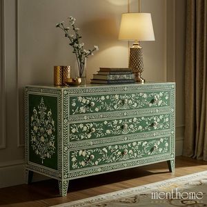Muebles con incrustaciones de hueso, muebles de lujo con incrustaciones de hueso – Decoración para el hogar hecha a mano por diseñadores - Product Image 2
