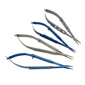 Porte-aiguille Castroviejo en titane/acier inoxydable, forceps microchirurgical ophtalmique, pince, instrument de chirurgie oculaire réutilisable - Product Image 1