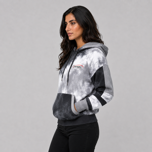 Top Quality Women <b>Tie</b> <b>Dye</b> <b>Hoodie</b> Custom Logo Soft Cotton Fleece Warm Breathable Pullover Casual Streetwear <b>Hoodie</b> Wholesale - Product Image 4