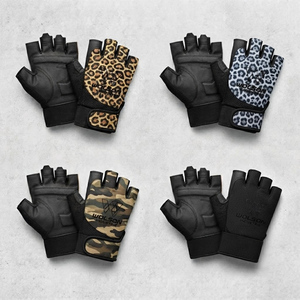 Guantes Profesionales para Entrenamiento CrossFit, con Muñequera Ajustable, para Levantamiento de Pesas, Dominadas, Fitness y Ejercicio - Product Image 5