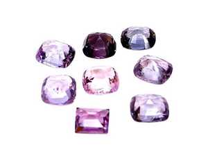 Spinelle naturelle bleu-violette, pierres précieuses de formes variées, en vrac, pour la fabrication de bijoux, bagues, pendentifs, vente en gros - Product Image 5