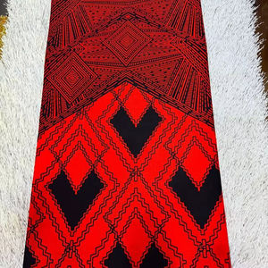 Tissu en coton imprimé africain de qualité supérieure pour vêtements féminins et marché textile Sierra Leone - Product Image 1