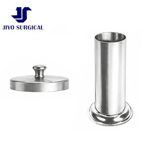 Boîte de rangement pour instruments chirurgicaux en acier inoxydable de qualité médicale avec couvercle 30×60 mm, stérilisation sécurisée, récipient de stockage utilitaire - Product Image 1
