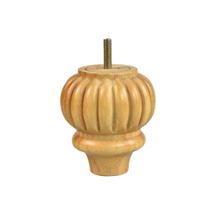 Custom Wooden <b>Sofa</b> Legs Solid Wood Round Furniture <b>Feet</b> <b>for</b> Cabinet Dresser OEM Supplier Solid Wood Furniture Legs - Product Image 1