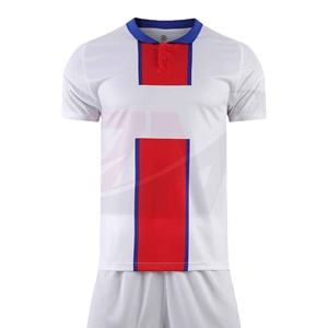 ชุดกีฬาฟุตบอลหญิง เสื้อและกางเกงขาสั้น น้ำหนักเบา สวมใส่สบาย ออกแบบได้ตามต้องการสำหรับทีม - Product Image 1