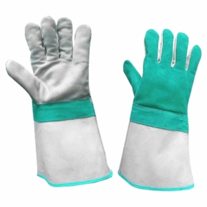 Guantes de Seguridad JNM SAFETY JNM-2251 de Cuero Vacuno Reforzado, Resistentes al Fuego, Antiestáticos, Protección para Soldadura, Certificación CE - Product Image 4