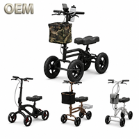 Trottinette pliable manuelle sur mesure OEM Taïwan, aide à la mobilité quotidienne, service de fabrication unique, fournisseur exportateur