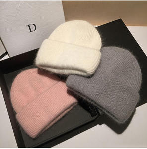 Gorro de Punto Personalizado de Color Sólido para Adultos, Unisex, Casual, para Invierno, 56-58CM, Diseño con Borde, Material Acrílico - Product Image 4