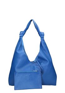 Hobo Women's Everyday <b>Soft</b> <b>Leather</b> <b>Handbag</b> Open Closure Shoulder Bag LHB-0078B - Product Image 2